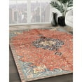 thumbnail image 2 of Ahgly Company Indoor Round Traditional Light French Beige Brown Persian Area Rugs, 3' Round, 2 of 6