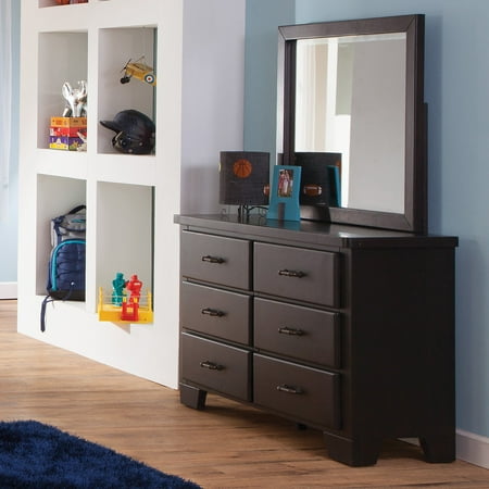 American Woodcrafters Billings 6 Drawer Double Dresser With