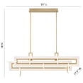 thumbnail image 5 of Eurofase Lighting - Inizio - 150W 1 LED Linear Chandelier-18 Inch Tall and 17.5, 5 of 7