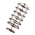 thumbnail image 3 of Rotating 6 Layers Studs Ears Display Stand Jewelry Hanging Rack 288-Hole, 3 of 9