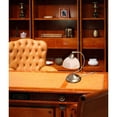 thumbnail image 3 of Elegant Designs Mini Modern Bankers Desk Lamp with Touch Dimmer Control Base Brushed Nickel, 3 of 7