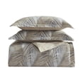 thumbnail image 4 of Set de edredón Tommy Bahama Raffia Palms Brown Cotton King, 4 of 8
