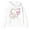 10-White, variant on CAIXIA Girls Hoodie Sweatshirt for Kids and Teens, Long Sleeve Pullover Top with Pocket,10-Hot Pink