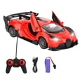thumbnail image 2 of Tholdsy Coche de Control remoto, modelo de coche, juguetes para niños, regalos de cumpleaños, coche de carreras recargable, juguete de coche Juguetes Educativos Rojo Bugatti, 2 of 6