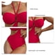 thumbnail image 5 of Traje de baño de bikini, traje de baño de bikini estilo halter para trajes de baño de una pieza Traje de baño de bikini de grado profesional, 5 of 6