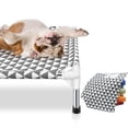 thumbnail image 2 of Cama para perros Elevated Outdoor Kuntrust, tamaño mediano, algodón, 32 kg, 2 of 8