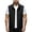 Black, variant on Yungyresw Quick Dry Vest Lightweight Fishing Vest Sleeveless Outdoor Vest Stand Collar for Fishing Hiking