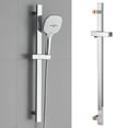 thumbnail image 4 of Shower Rod, Shower Sliding Bar Easy To Install Rust Proof  For Bathroom For Home For Hotel Electroplating,Black, 4 of 8