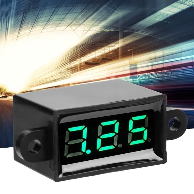 Voltage Meter, With Test Function Digital Voltmeter, Stable Performance Hand Held For Automotive Voltage Tester