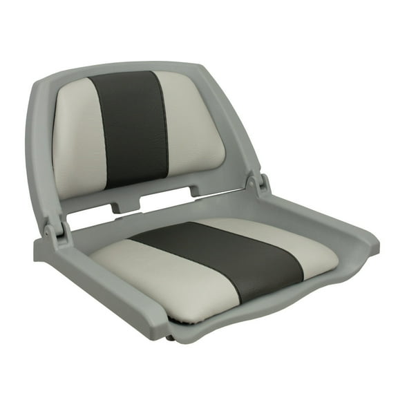 Springfield 1061123-C Traveler Folding Seat - Gray with Charcoal/Gray Cushion