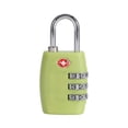 thumbnail image 1 of Candado de Seguridad para Equipaje con Combinación de 3 Dígitos Verde, 1 of 8
