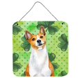 thumbnail image 1 of Basenji St Patricks Wall or Door Hanging Prints, 1 of 1