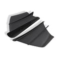 thumbnail image 1 of Sidaley 1 par de piezas de alerón de modificación Universal con estilo de ala lateral de motocicleta Accesorios para motos Schwarz Sidaley VI015236-01B, 1 of 6