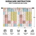 thumbnail image 2 of Pioneer Flower Floral Print Pattern Teens Curtains,Teens Insulated Curtains Set Of 2,Bedroom Essentials,Toddler Room Decor 42"x54", 2 of 5