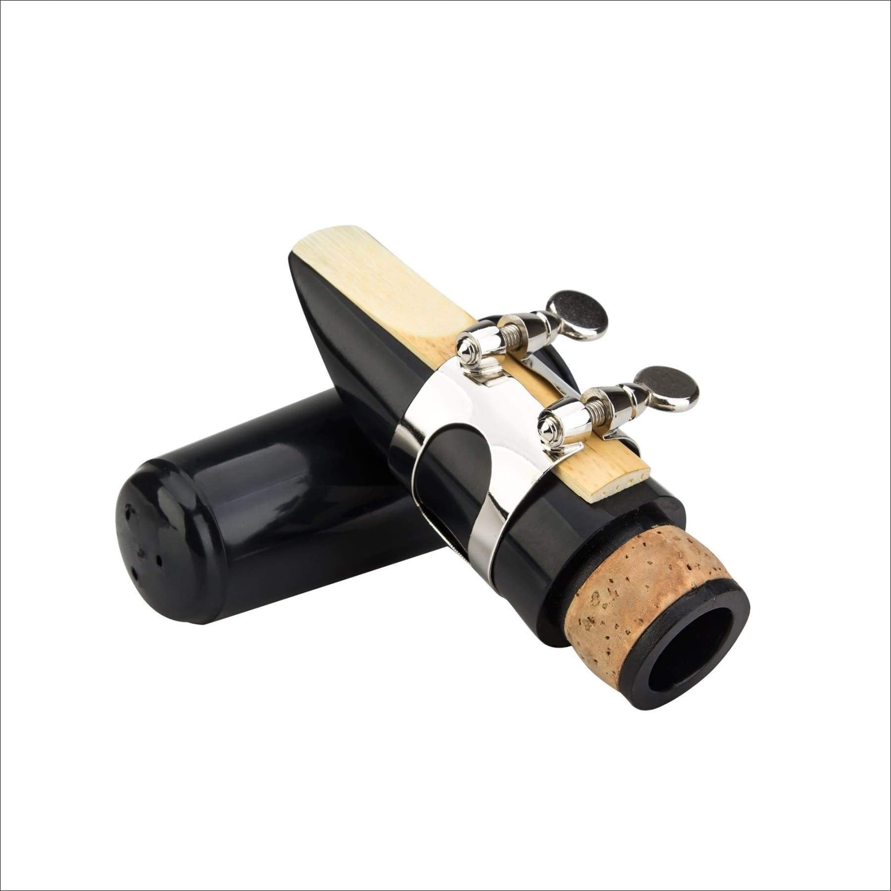 Glory Clarinet Mouthpiece Kit with Ligature,one Reed and Plastic Cap