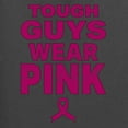 thumbnail image 6 of Wild Bobby Tough Guys Wear Pink Distressed Breast Cancer Awareness Men Tee, Charcoal, 3X-Large, 6 of 6