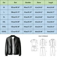 thumbnail image 3 of Vedolay Jackets for Men Long Sleeve Open Front Draped Blazer Jacket Coffee,2XL, 3 of 3
