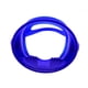 thumbnail image 4 of Bucle gafas anti antidivi más de silicona ovalada y máscara de buceo portátil de vidrio templado azul, 4 of 8