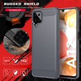 thumbnail image 2 of TAIAOJING For Samsung Galaxy A12 Case Brushed Texture Shockproof Phone Case 6.5 Inch, 2 of 4