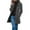 Grey, variant on Baberdicy Woolen Coat Women's Solid Color Vintage Mid Length Button Wool Jacket Coat Women's Wool & Blends Khaki