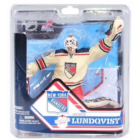 Henrik Lundqvist Action Figure Off-White, Winter Classic Jersey NHL