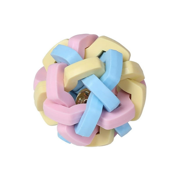 Pelota para perros y gatos, juguete para cachorros, juguete interactivo para perros, pelota hinchable de goma M Yuyangstore Bola de perros