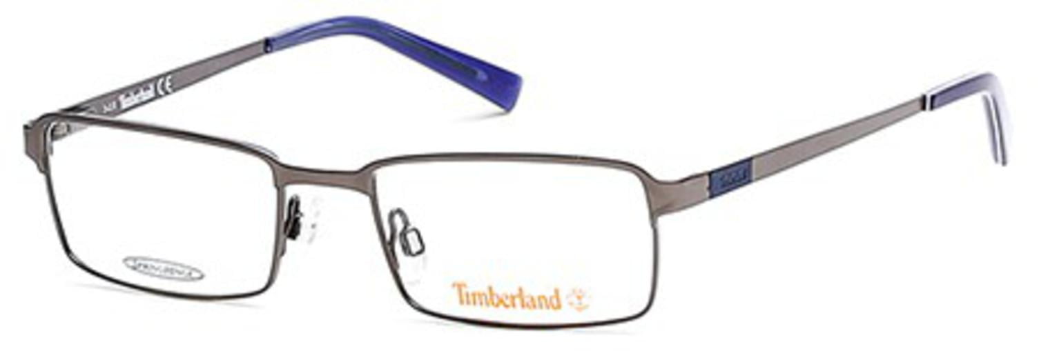 Timberland TB5066-009-49 Rectangle Unisex Gunmetal Frame Clear Lens Eyeglasses - Walmart.com - Walmart.com