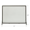 thumbnail image 5 of UniFlame Single Panel Olde World Iron Finish Screen, 5 of 8
