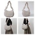 thumbnail image 2 of Bolso Bandolera Acolchado Hinchado para Mujer Con Correa Ajustable Y, 2 of 9