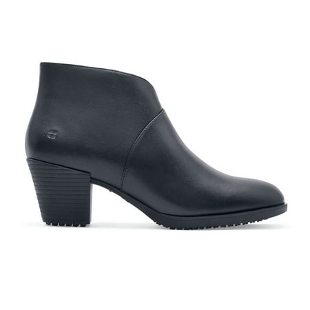 

Shoes For Crews Delilah Women s Slip Resistant Work Shoes Water Resistant Black Leather