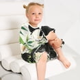thumbnail image 5 of Casual Dresses Nightgowns Velvet Pleated design One-Piece Nightdress for Indoor Outdoor Daily Panda Eating-bamboo 3-10T, 5 of 7