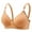 Beige BGM, variant on Everyday Bras Womans Underwear Adjustable Straps No Underwire Bras Solid Color Thin Brassiere Loose Daily Wear Beige 36/80B