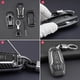 thumbnail image 5 of Fibra de carbono ABS Remote Key Fob Case Cover Chain para Estilo02, 5 of 9