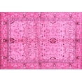 thumbnail image 1 of Ahgly Company Indoor Rectangle Oriental Pink Traditional Area Rugs, 3' x 5', 1 of 4