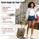 thumbnail image 5 of Lugga Tags For Suit, 6 Pack Lugga Labels Aluminium Alloy Suitcase Tags With Steel Loop For Travel Bagga Id, 5 of 5