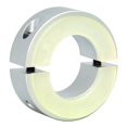 thumbnail image 1 of SCSPD - Metric Aluminum Alloy Split Shaft Collars with Shock Absorber Mounting Rings, 1 of 5