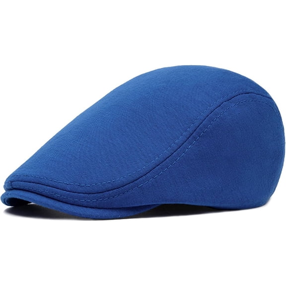 Newsboy Hats for Men Cotton Flat Cap Soft Fitted Driving Cabbie Hat Mens Winter Gatsby Vintage Costumes Hats 1pcs