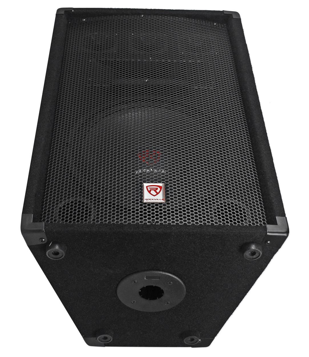 (2) Rockville RSG12.4 12” 3-Way 1000w DJ PA Speakers+Bluetooth Amplifier+Cables