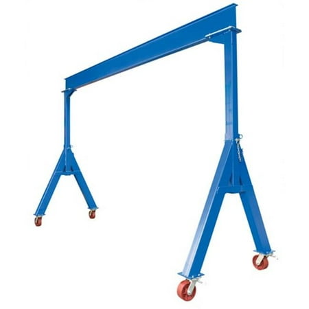 15 ft. Fixed Height Steel Gantry Crane, 10000 lbs - 132.25 x 64.5 x 179.75 in.