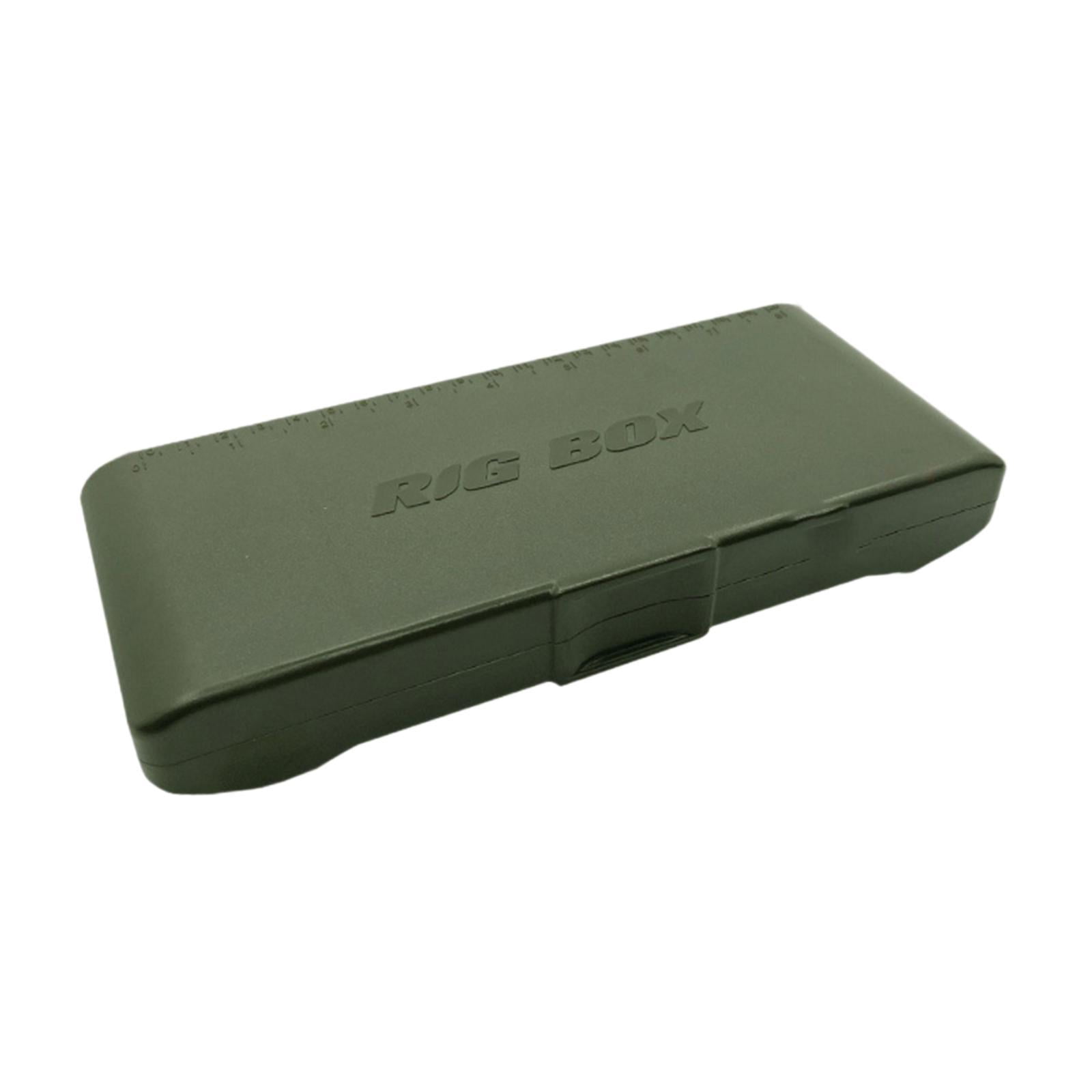 Fishing Tackle Case Portable Fishing Line Box with Secure Magnetic Lid for Lure Storage Travel Boat Saltwater Freshwater