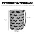 thumbnail image 3 of Naloa Bat Car Trash Can Garbage Car Accessories Trash Can Car Waste Bin for for Driver and Passenger Any Vehicle, 3 of 7