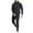 Black, variant on Axiiglly Sweatsuits for Men Striped Pullover Zipper Sweatshirt Tracksuit Elastic Waist Jogging Sweatpant with Pockets Casual Hiking Running Sport Suits Set M-3XL