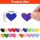 thumbnail image 5 of 20 pegatinas de diseño mixto para expresiones Calcomanías de corazones coloridos, 5 of 7
