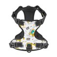 thumbnail image 4 of Lsque Dinosaur on Excavator Dog Harness, No-Pull Pet Harness with 2 Leash Clips, Adjustable Soft Padded Dog Vest with Easy Control Handle for Large Dogs-X-Large, 4 of 9