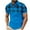 Blue-628, variant on Reduced Price, Mens Fashion Tops, Men's Lapel Top-Shirt, Casual Short Sleeved, Printed, Comfortable, Everyday Wear, Versatile Top, Lightweight, Breathable Fabric, Mens Tops | White L, AKMABP