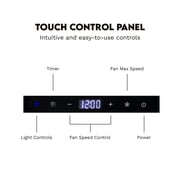 36 in. Vista Collection Ductless Wall Mount Range Hood in Stainless Steel