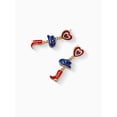 thumbnail image 4 of Way to Celebrate Americana Patriotic Western Drop Earrings, 4 of 4