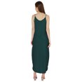 thumbnail image 4 of Inkmeso Robe d'Été Unie Aguichant pour Femmes à Bretelles Spaghetti Décontractée de Plage et de Villégiature Robe Maxi, 4 of 7