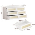 thumbnail image 2 of Commode Moderne de Style Ferme en Rotin – Grand Commode à 6 Tiroirs pour Chambre, Salon et Couloir, 2 of 7