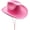 Pink, variant on Cowboy Hat for Women & Men, Felt Cowgirl Hat for Adults, Western Party Dress Up Accessories